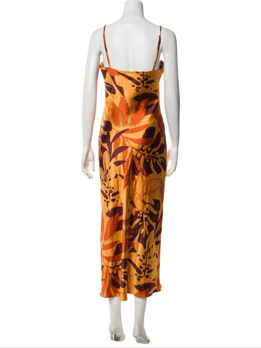 House of Harlow 1960 Gold and Brown Maxi Dress - Picture 2 of 9